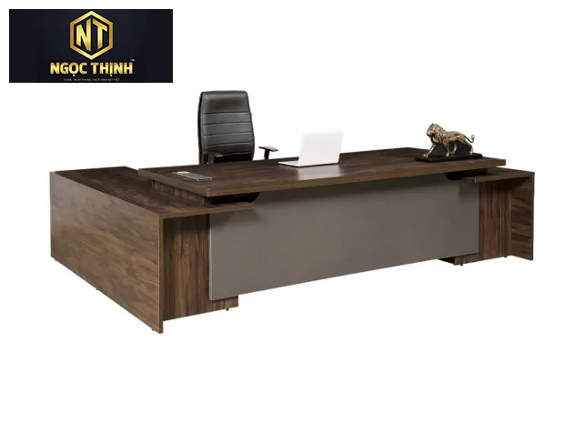 Bàn lãnh đạo cao cấp gỗ công nghiệp phủ melamine chất lượng cao LUXB3020V2